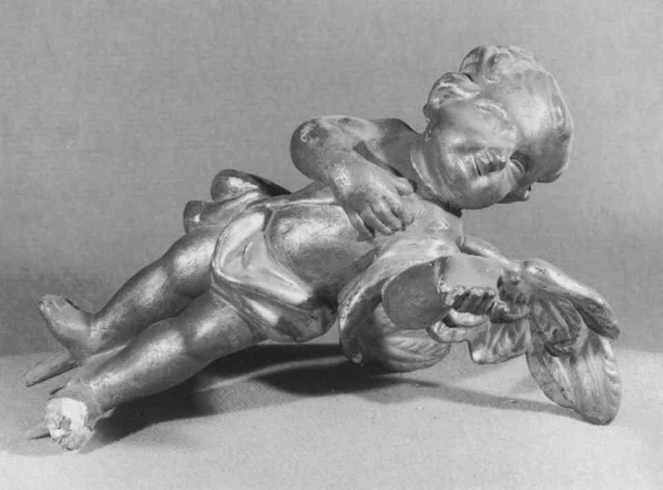 angioletto (statuetta) - ambito veneto (sec. XIX)