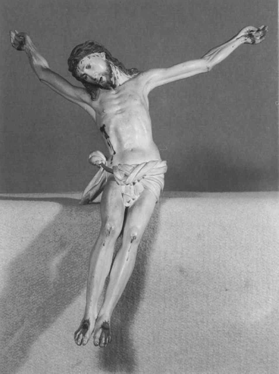 Cristo crocifisso (statua) - ambito veneto (prima metà sec. XIX)