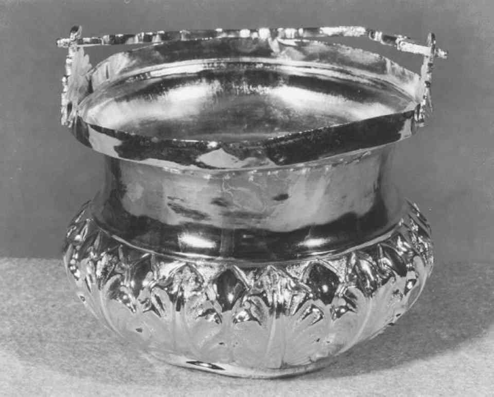 secchiello per l'acqua benedetta - ambito veneto (prima metà sec. XVIII)