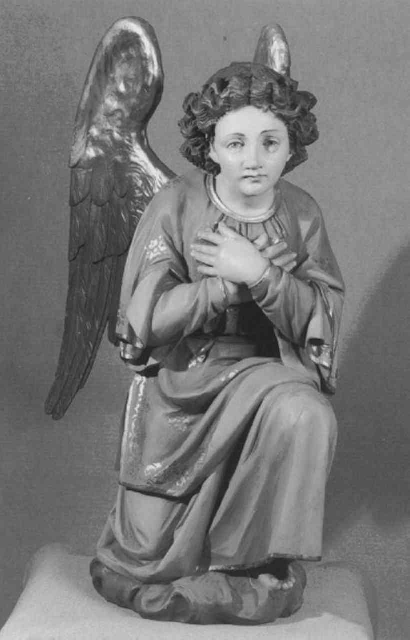 angelo orante (statua) - ambito veneto (secc. XIX/ XX)