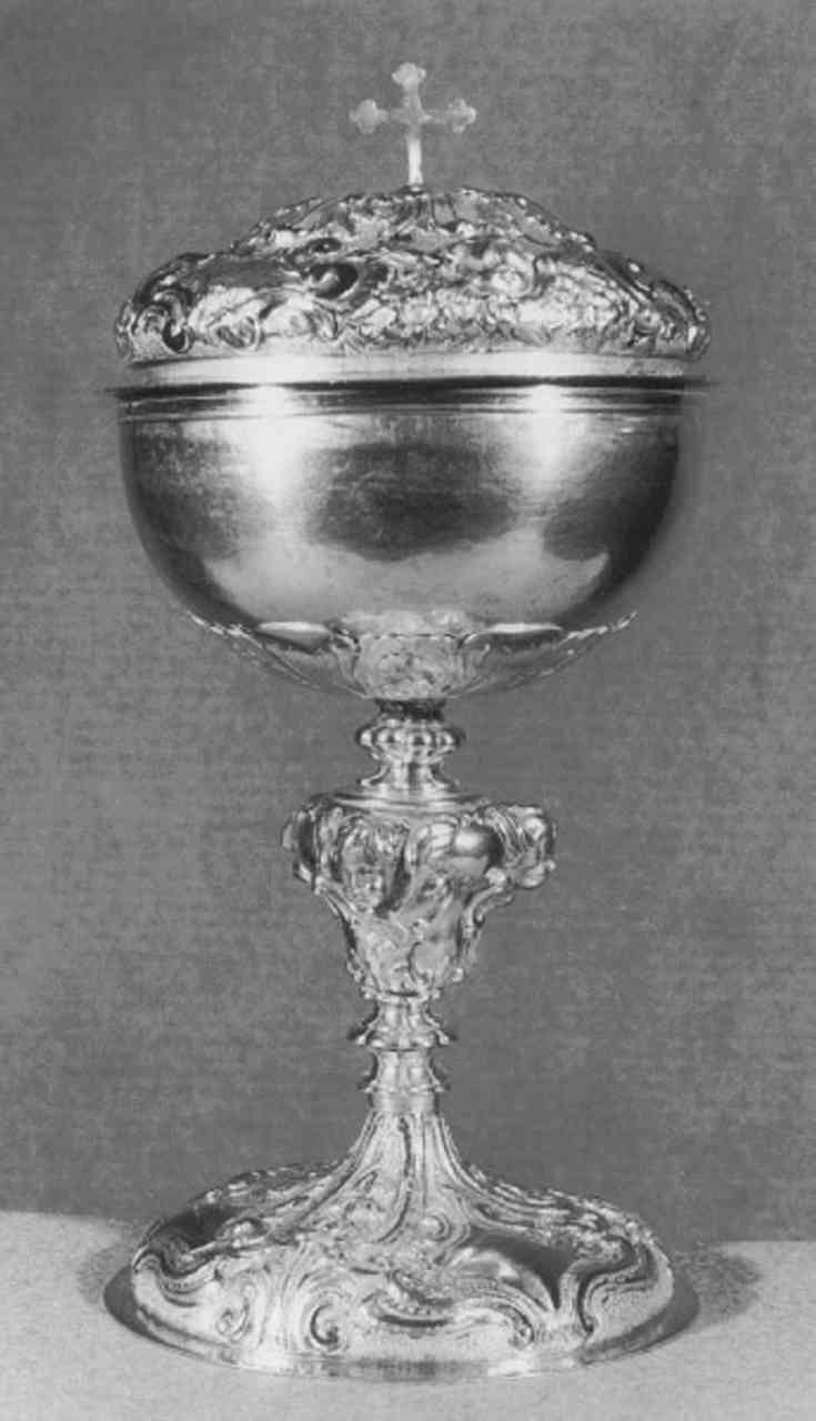 pisside - ambito veneto (seconda metà sec. XVIII)