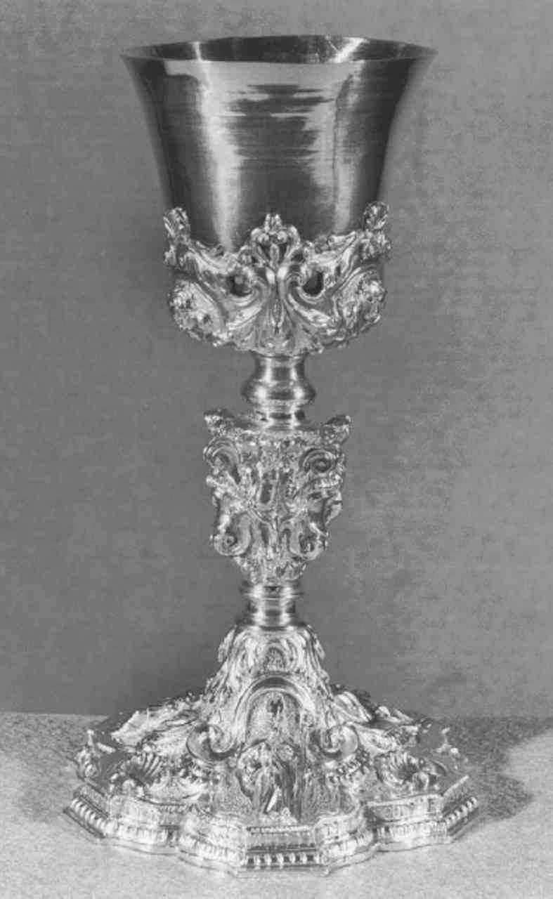 calice - ambito veneto (prima metà sec. XVIII)