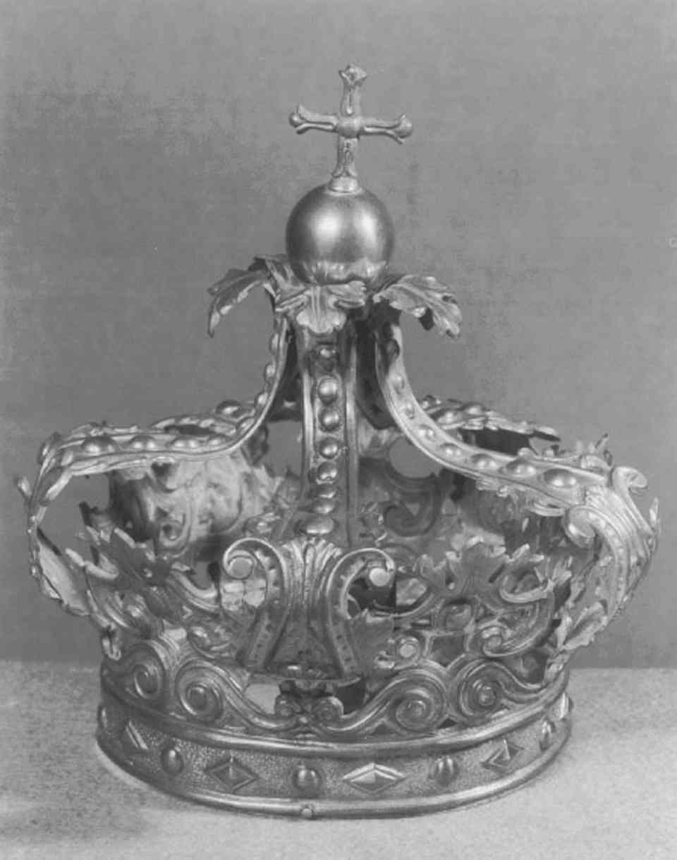 corona da statua - ambito veneto (sec. XIX)