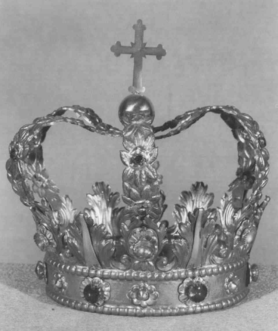 corona da statua - ambito veneto (sec. XIX)