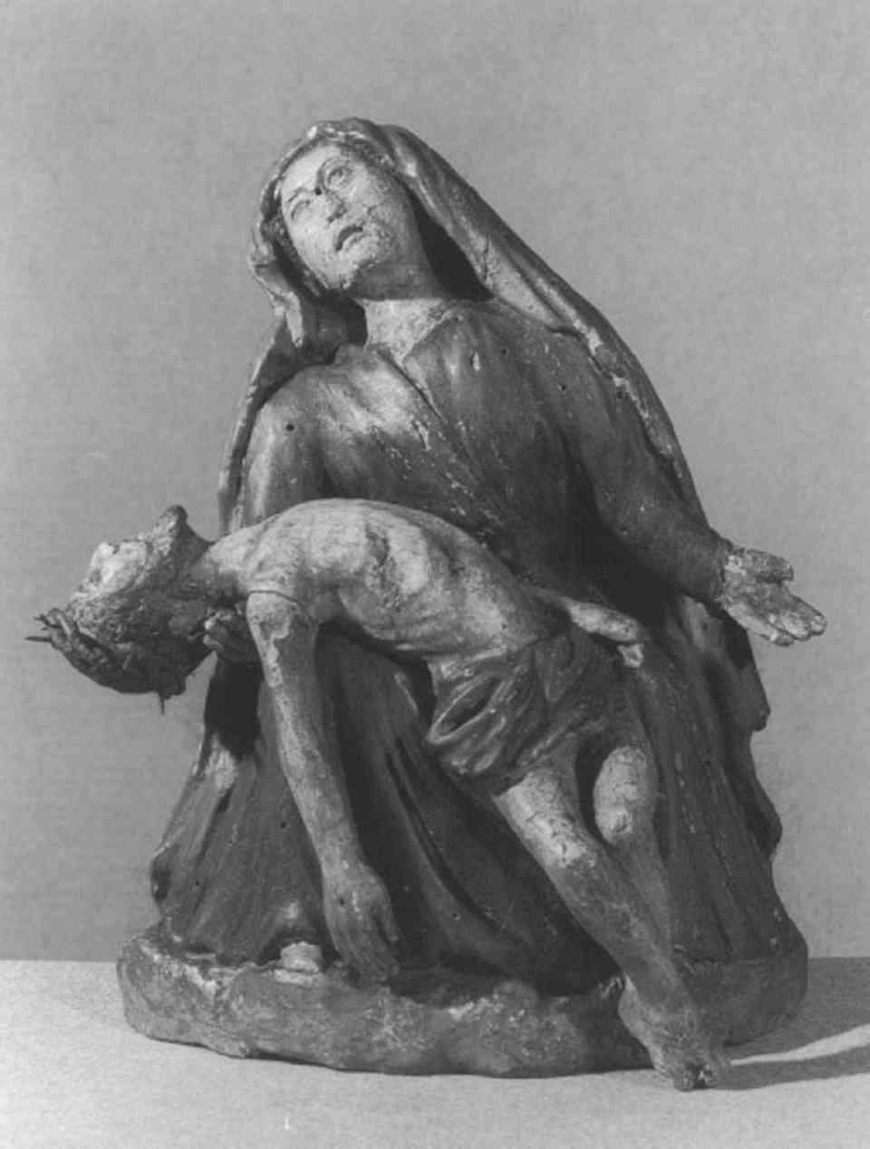 Pietà (scultura) - ambito veneto (sec. XV)