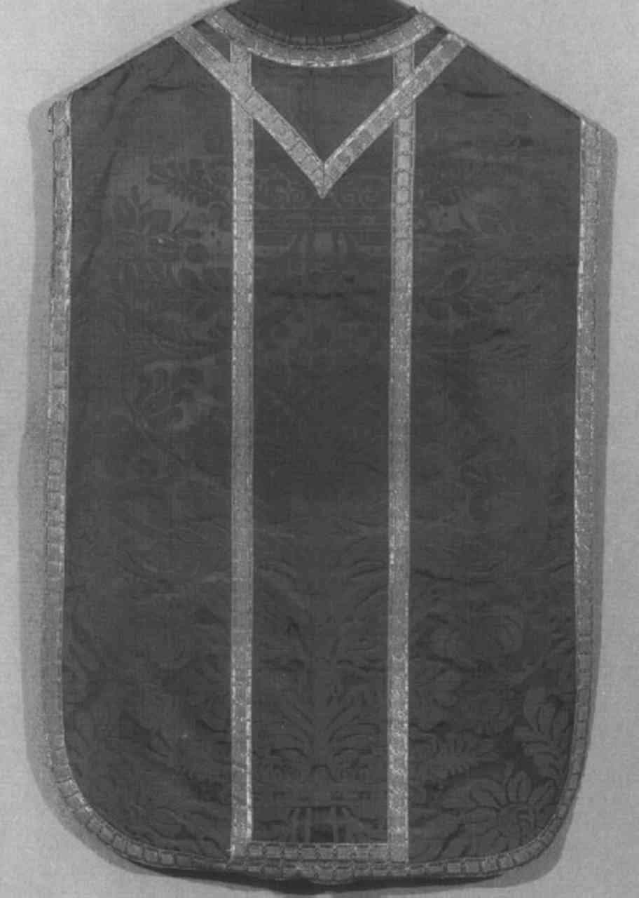 paramento liturgico, serie - manifattura veneta (prima metà sec. XIX)