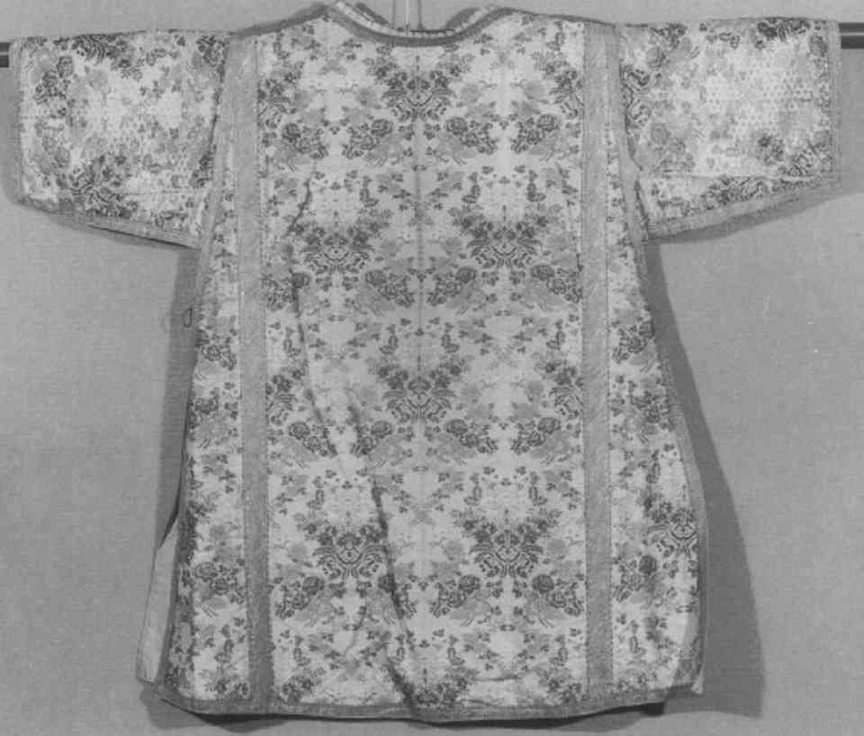 paramento liturgico, serie - manifattura veneta (seconda metà sec. XIX)