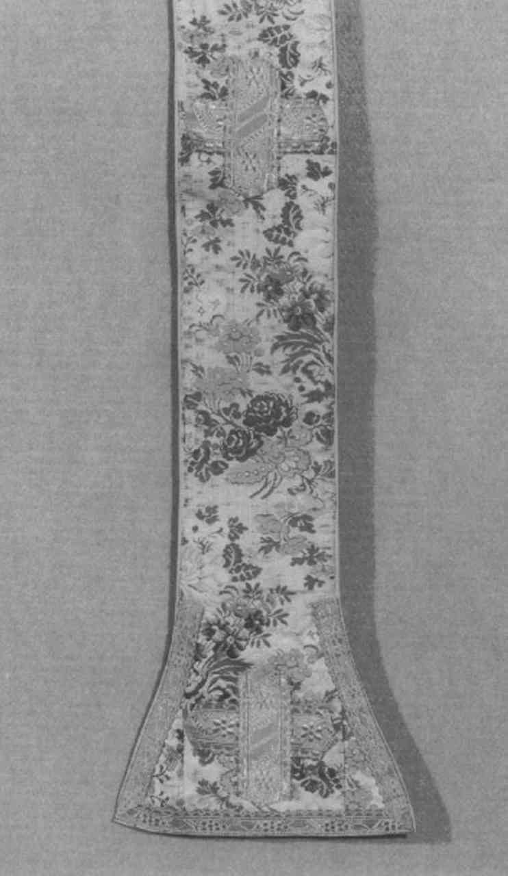 paramento liturgico, serie - manifattura veneta (secc. XIX/ XX)