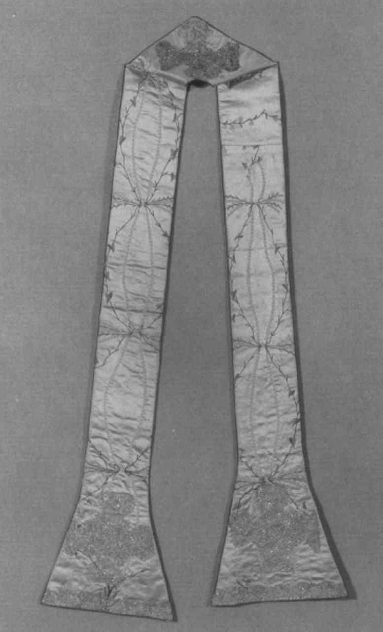 stola - manifattura italiana (prima metà sec. XX)