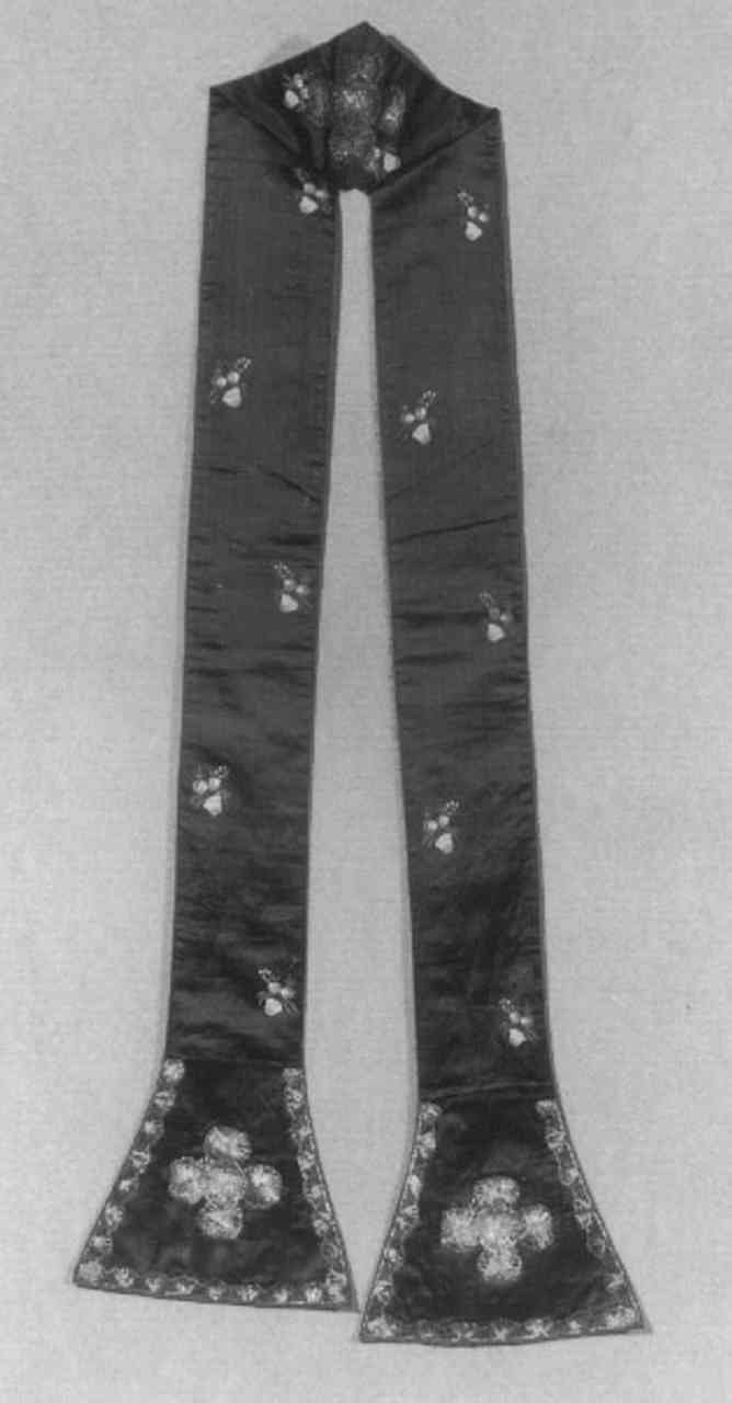 stola - manifattura italiana (fine sec. XVIII)