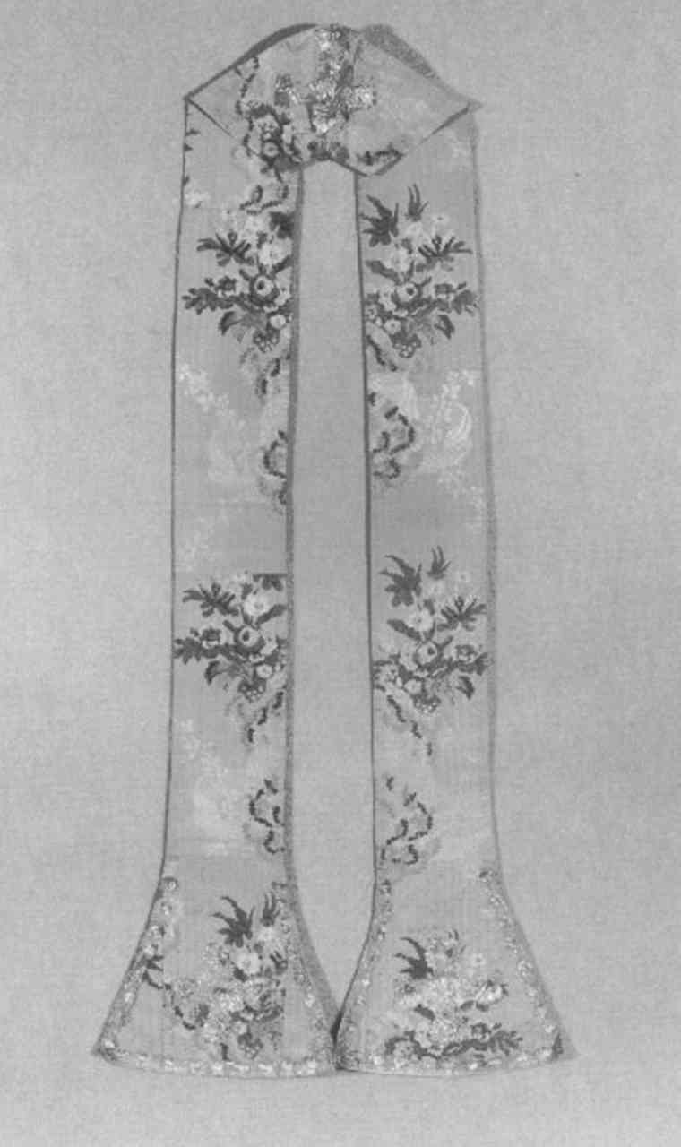 stola - manifattura italiana (sec. XVIII)