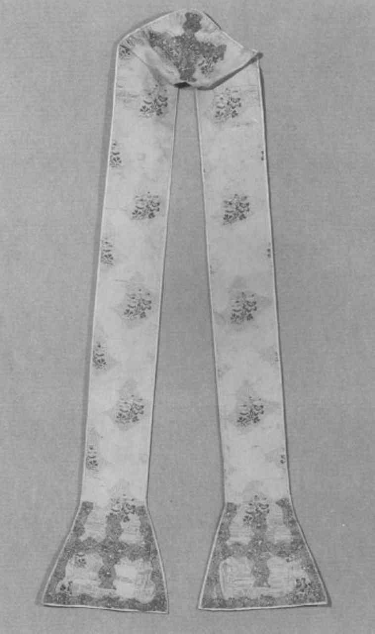 stola - manifattura italiana (sec. XVIII)