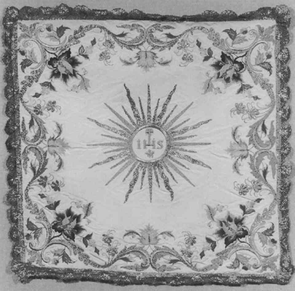 velo di calice - manifattura italiana (sec. XVIII)