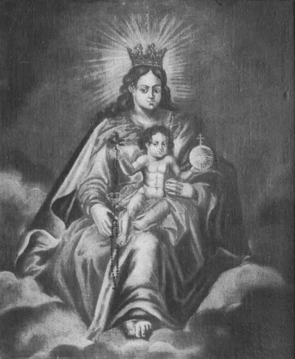 Madonna con Bambino (dipinto) - ambito veneto (sec. XIX)