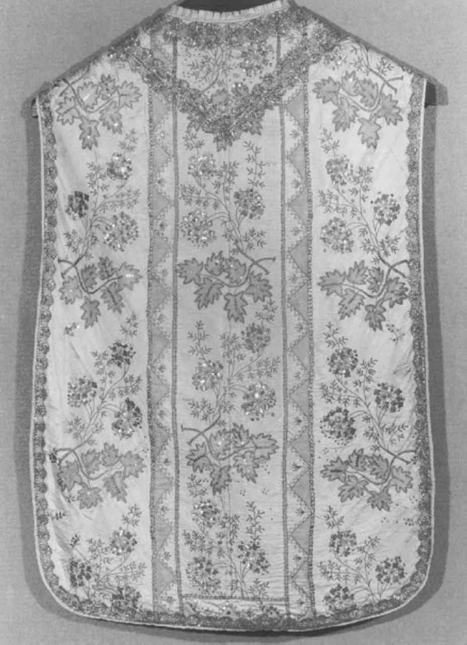 paramento liturgico, serie - ambito veneto (seconda metà sec. XVIII)
