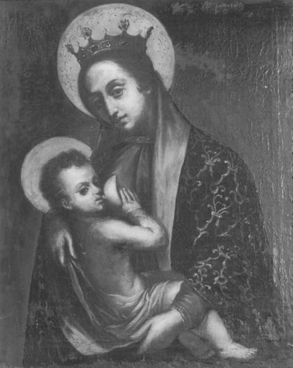 Madonna del Latte (dipinto) - ambito italiano (sec. XVII)