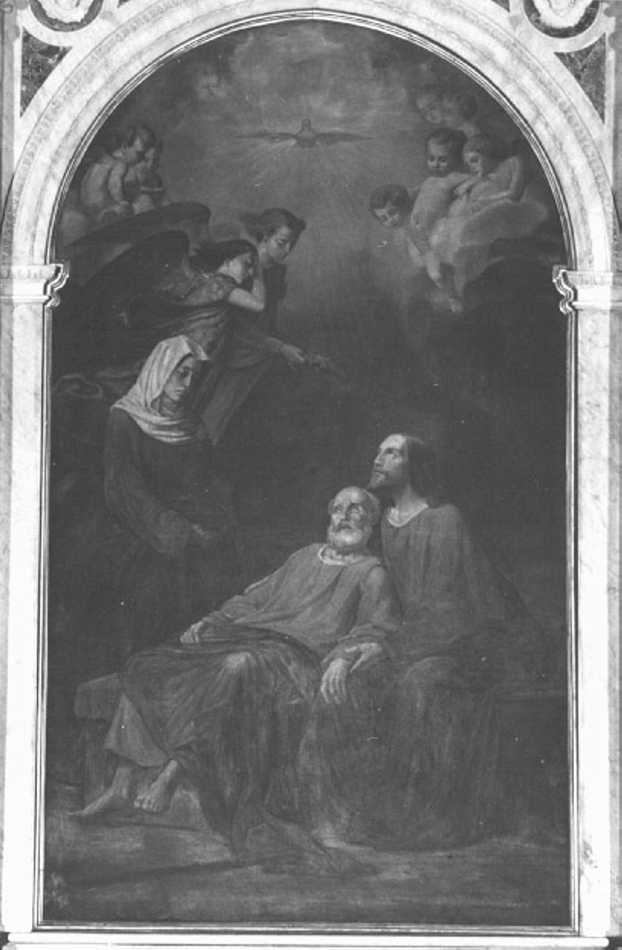 morte di San Giuseppe (dipinto) di Bolla E (sec. XX)