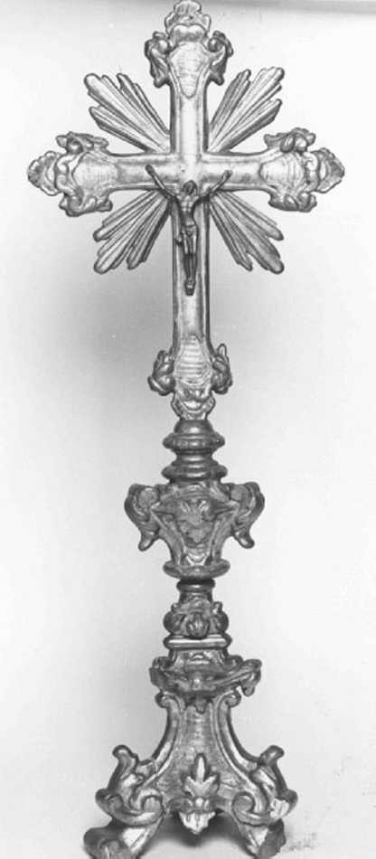 croce d'altare - bottega veneta (seconda metà sec. XVIII)