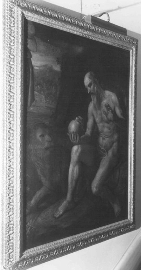San Girolamo (dipinto) di Michieli Andrea detto Andrea Vicentino (attribuito) (secc. XVI/ XVII)