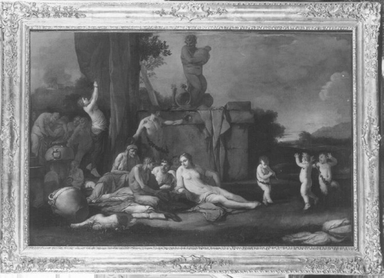 Bacco (dipinto) di Carpioni Giulio (sec. XVII)