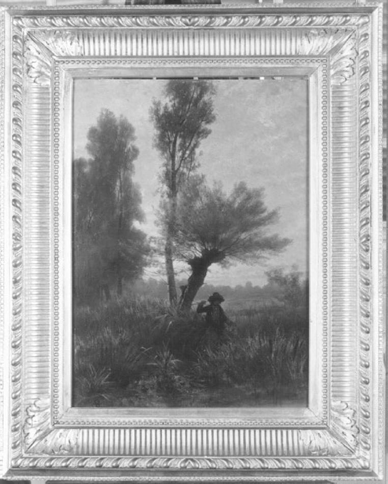 paesaggio (dipinto) di Beccaria Angelo (maniera) (sec. XIX)