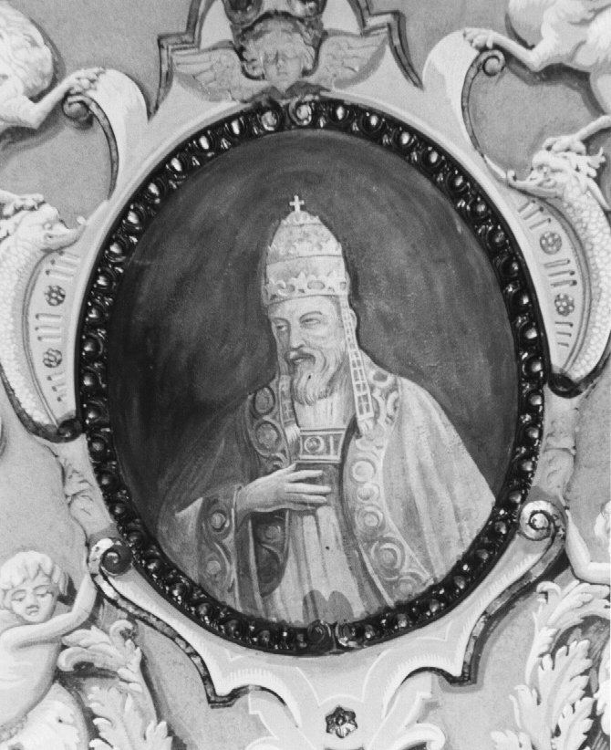San Gregorio (dipinto) di Trentini Guido (sec. XX)