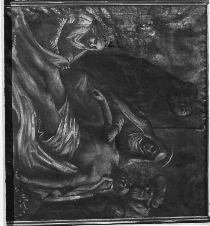 compianto sul Cristo morto (dipinto) di Nanin Pietro (sec. XIX)