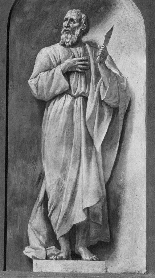 San Bartolomeo (dipinto) di Zannoni Giuseppe (secc. XIX/ XX)