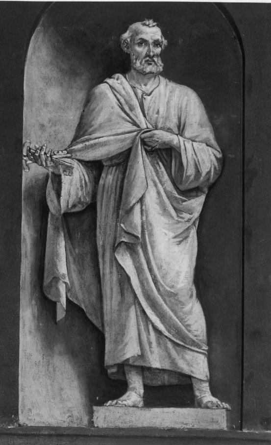 San Pietro (dipinto) di Zannoni Giuseppe (secc. XIX/ XX)