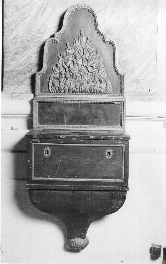 cassetta per elemosine - ambito veneto (sec. XIX)