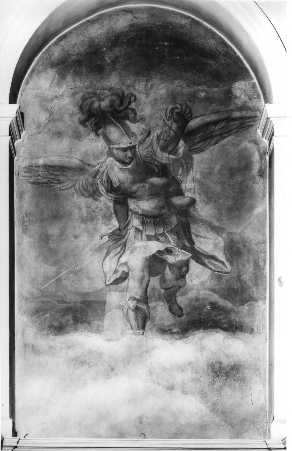 San Michele Arcangelo (dipinto) di Farinati Paolo (secc. XVI/ XVII)
