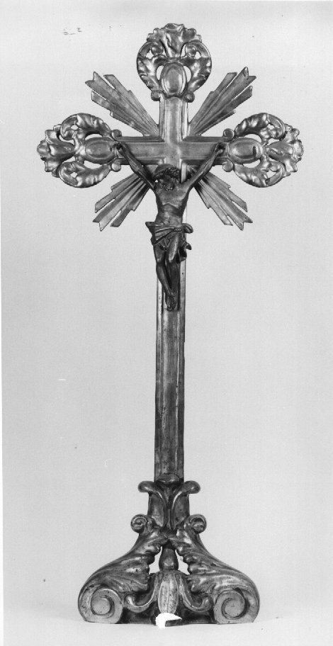croce d'altare - ambito veneto (prima metà sec. XIX)