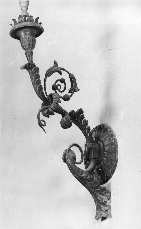 candeliere da parete - ambito veneto (seconda metà sec. XVIII)