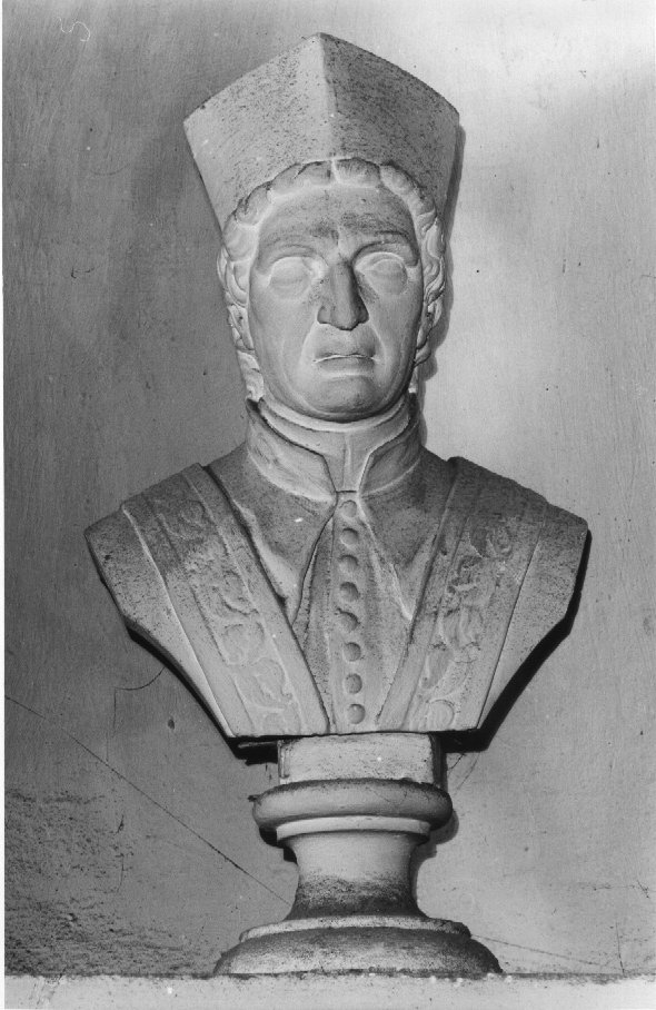 busto ritratto d'uomo (busto) - ambito veneto (sec. XIX)
