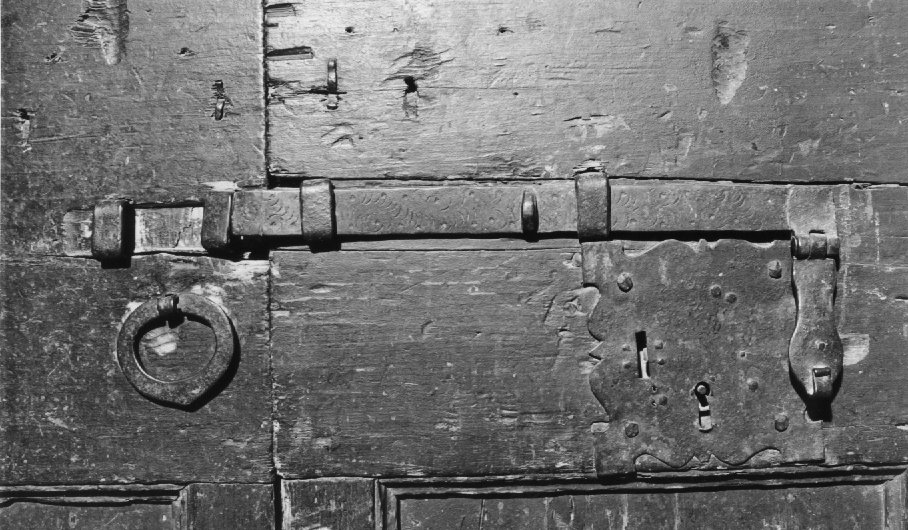 serratura - ambito veneto (prima metà sec. XVIII)