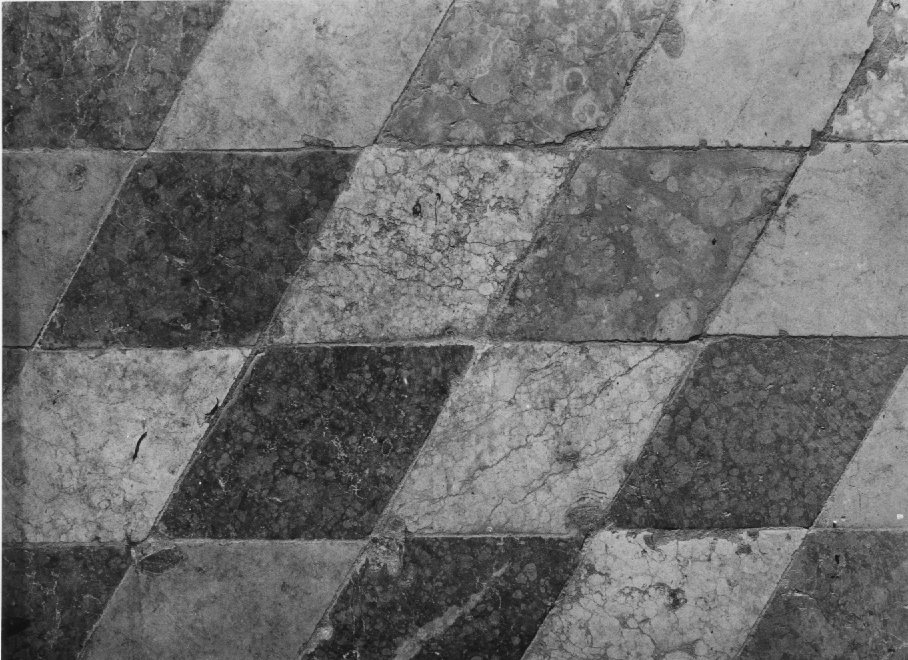 pavimento, frammento - ambito veneto (sec. XVIII)