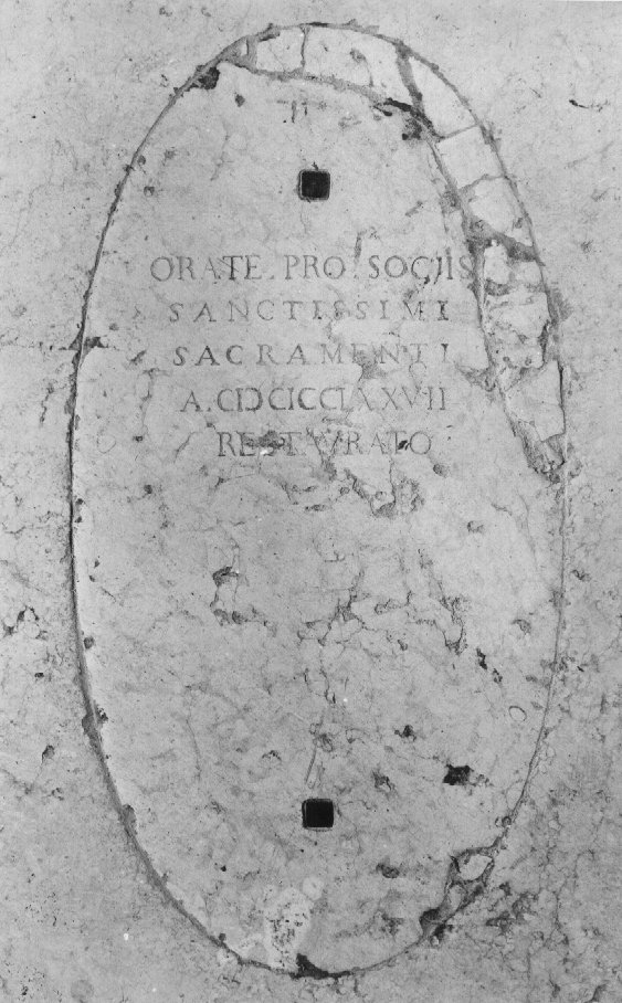 lapide - ambito veneto (sec. XVIII)