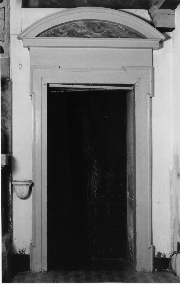 mostra di porta - ambito veneto (seconda metà sec. XIX)