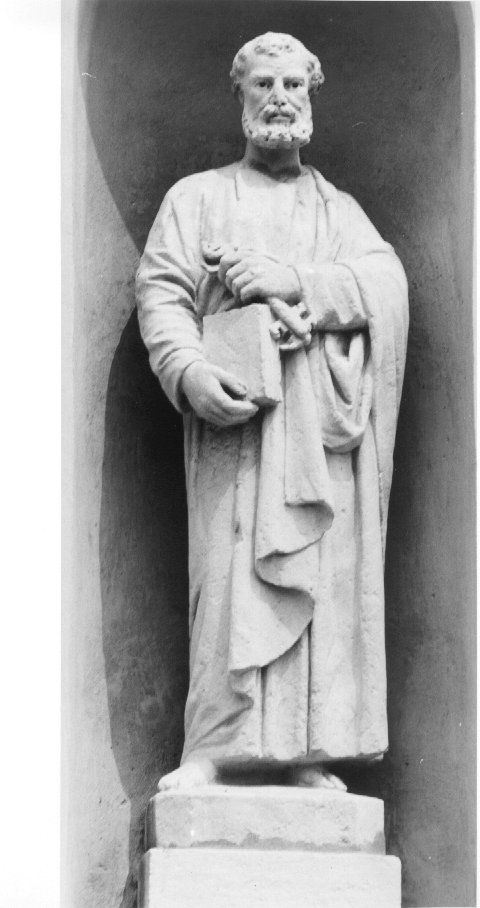 San Pietro (statua) di Sartori Angelo (sec. XVIII)