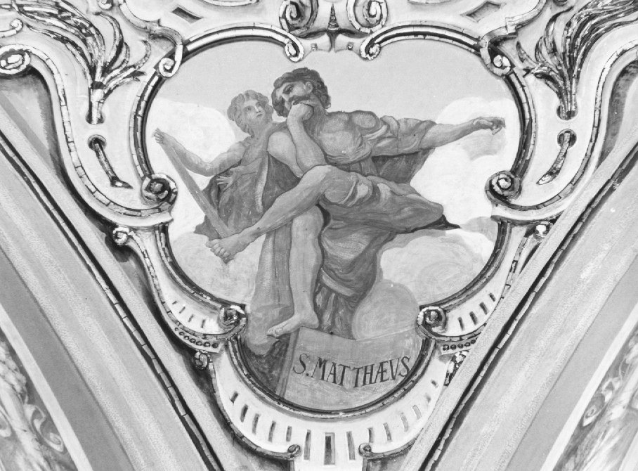 San Matteo Evangelista (dipinto) di Trentini Guido (sec. XX)
