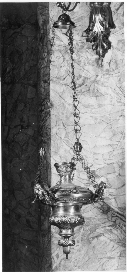 lampada pensile - ambito veneto (primo quarto sec. XX)