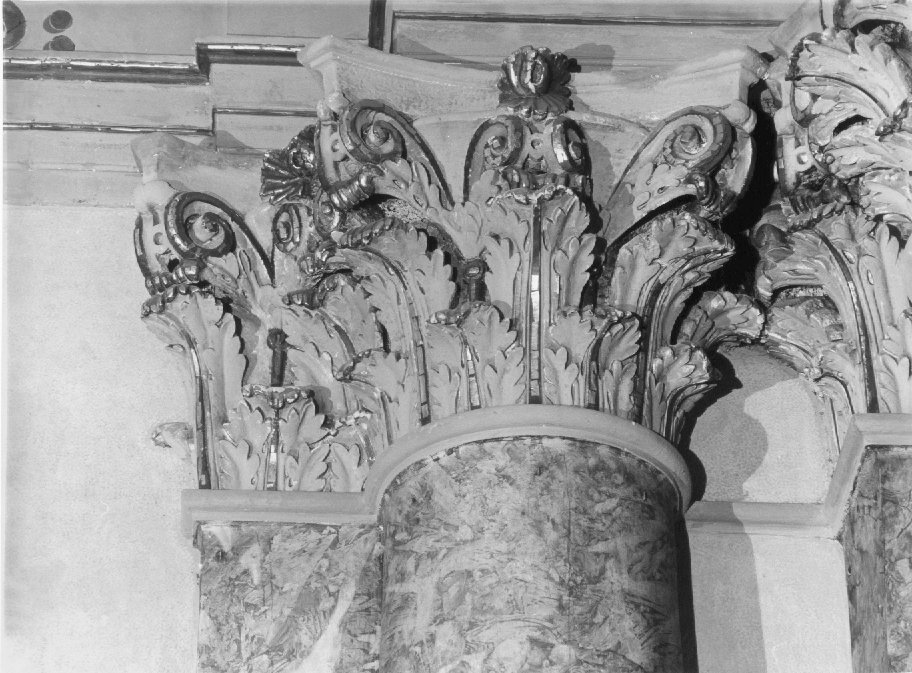 capitello composito - ambito veneto (sec. XVIII)