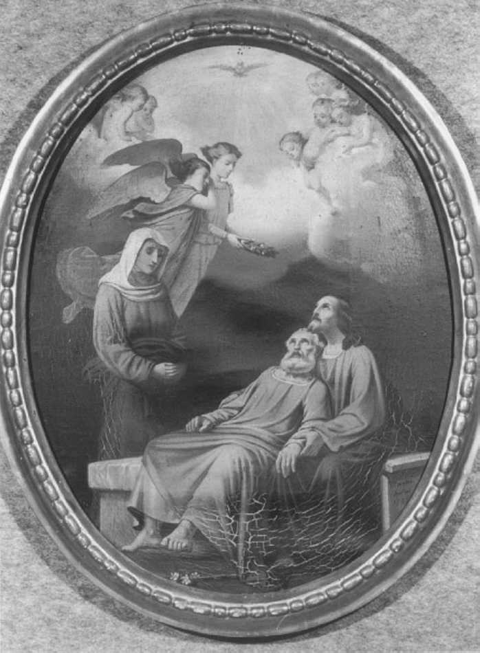 morte di San Giuseppe (dipinto) - ambito veneto (sec. XIX)