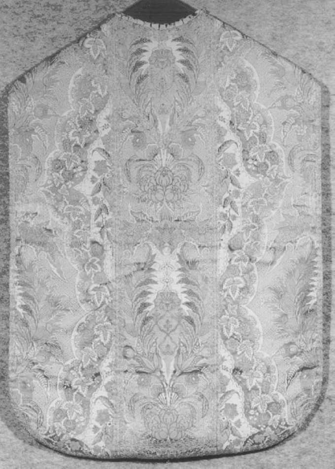 paramento liturgico - manifattura italiana (primo quarto sec. XVIII)