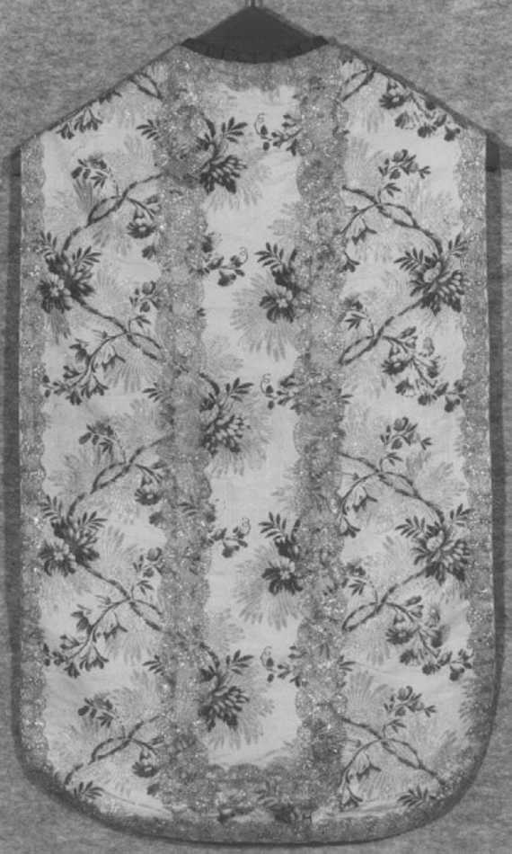 paramento liturgico - manifattura francese (sec. XVIII)