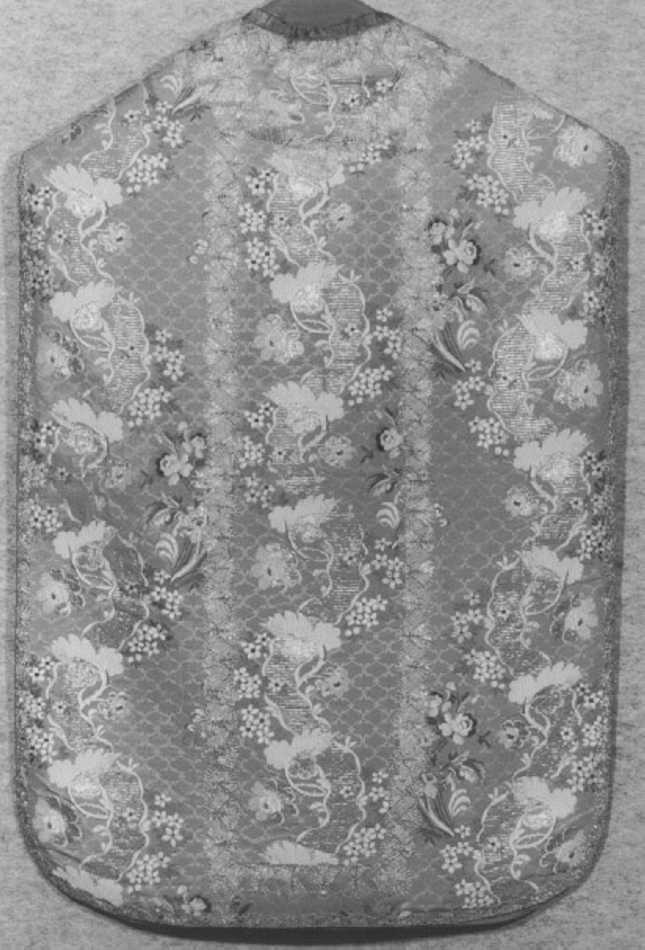 paramento liturgico - manifattura francese (sec. XVIII)