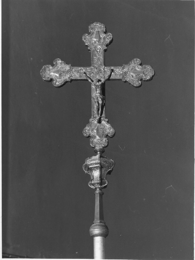 croce processionale - ambito veneto (sec. XVII)