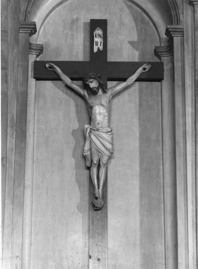 Cristo crocifisso (scultura) - ambito veneto (seconda metà sec. XIX)