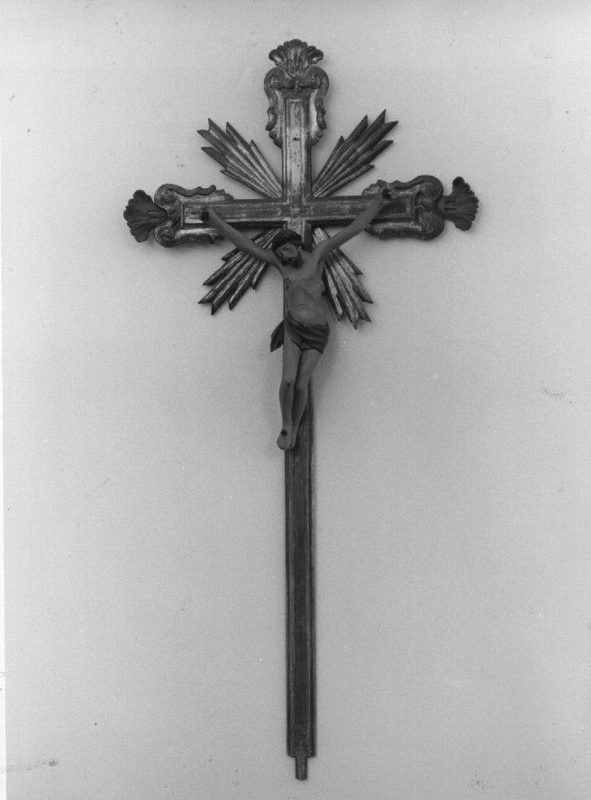 croce processionale - ambito veneto (sec. XIX)