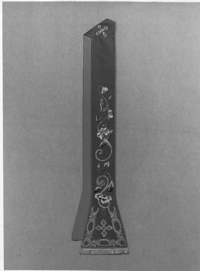 stola - ambito veneto (seconda metà sec. XIX)